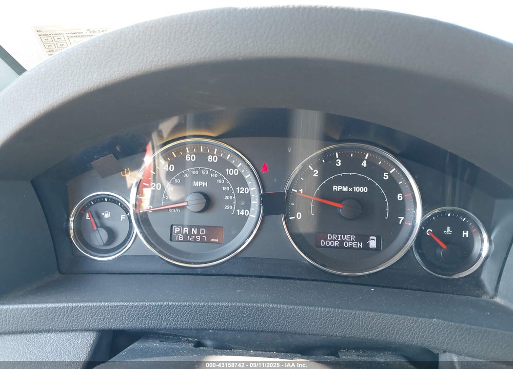2008 JEEP GRAND CHEROKEE LAREDO VIN: 1J8GR48K58C216284