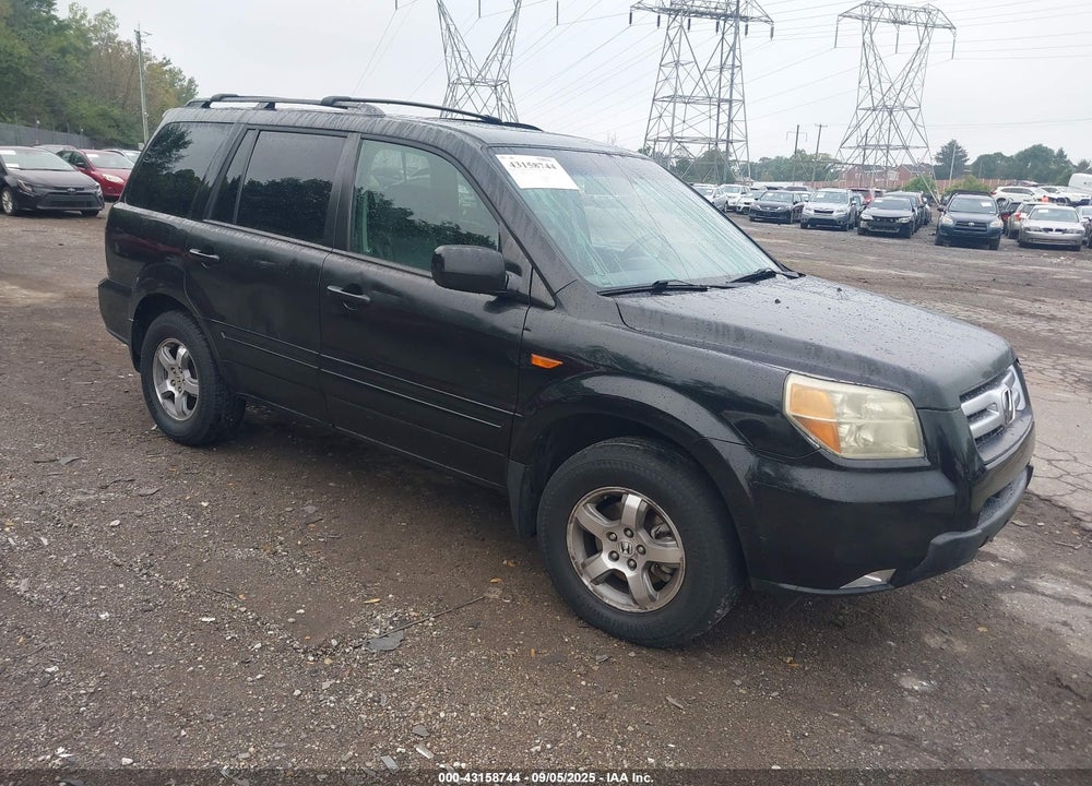 2006 HONDA PILOT EX-L VIN: 5FNYF18596B011435