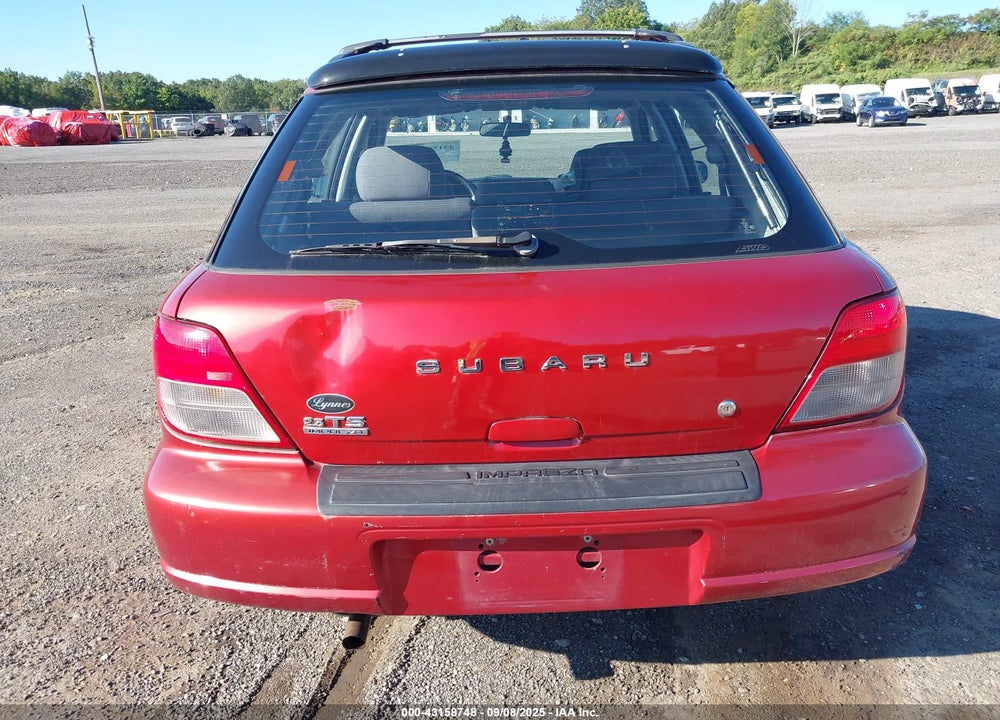 2002 SUBARU IMPREZA VIN: JF1GG65562H804802