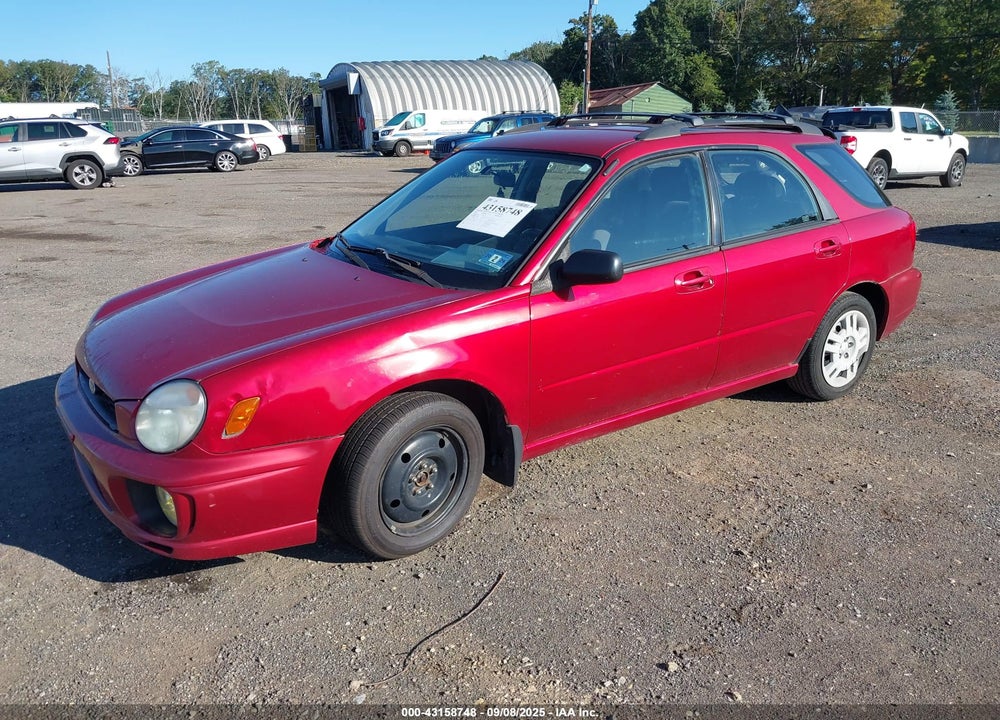 2002 SUBARU IMPREZA VIN: JF1GG65562H804802