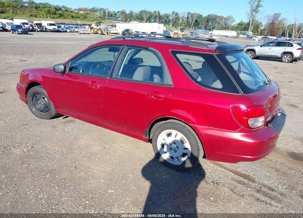 2002 SUBARU IMPREZA VIN: JF1GG65562H804802
