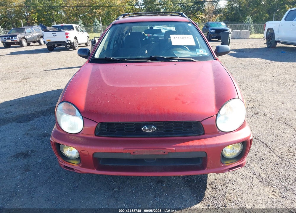 2002 SUBARU IMPREZA VIN: JF1GG65562H804802