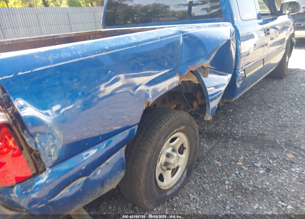 2003 CHEVROLET SILVERADO 1500 WORK TRUCK VIN: 2GCEC19X731377274