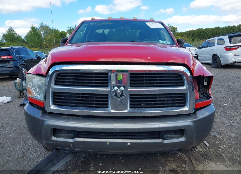 2011 RAM 2500 ST VIN: 3D7LT2ET0BG630916