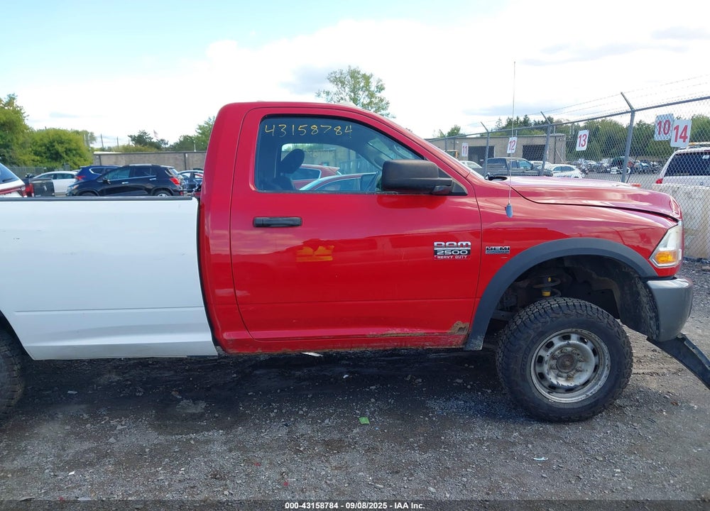 2011 RAM 2500 ST VIN: 3D7LT2ET0BG630916