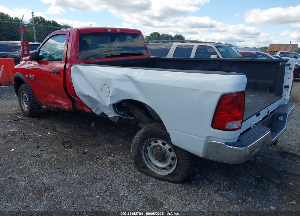 2011 RAM 2500 ST VIN: 3D7LT2ET0BG630916