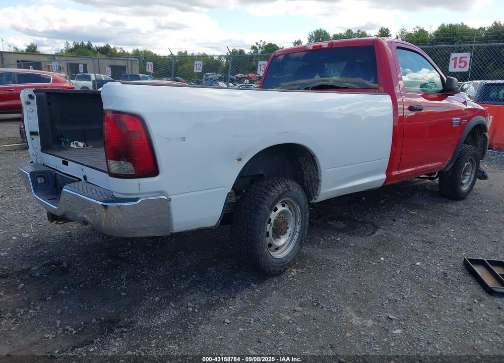 2011 RAM 2500 ST VIN: 3D7LT2ET0BG630916