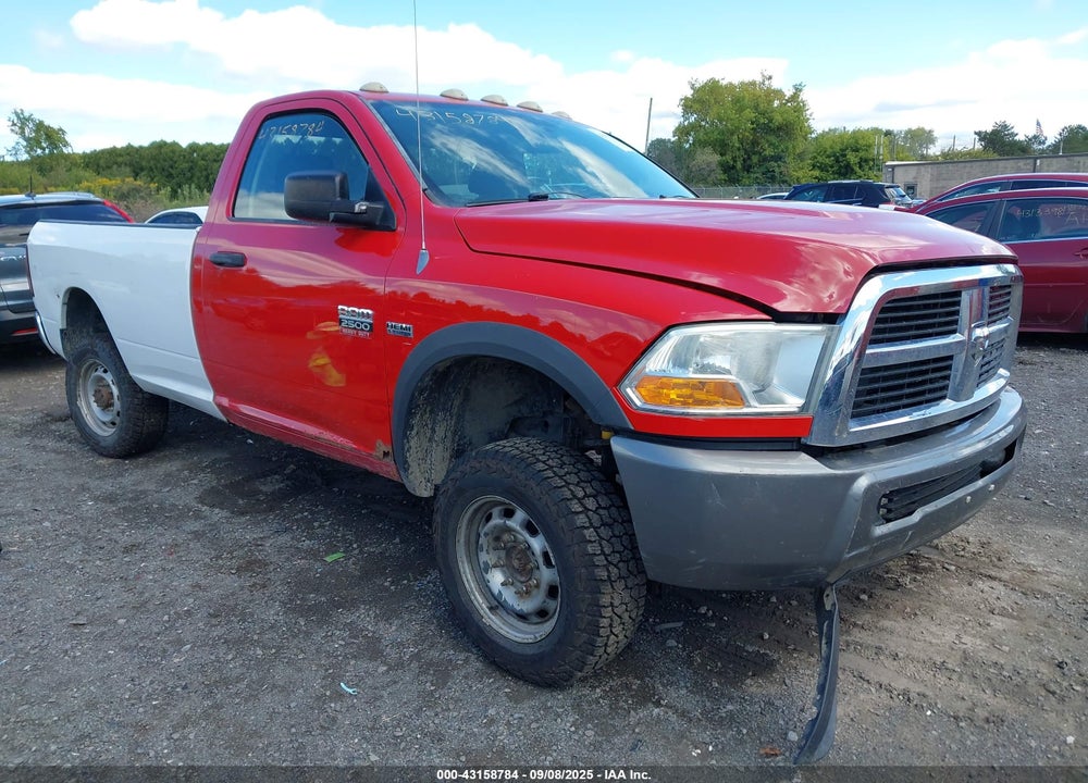 2011 RAM 2500 ST VIN: 3D7LT2ET0BG630916