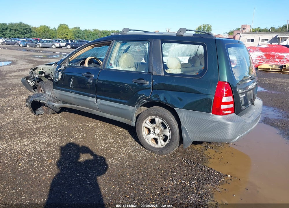 2005 SUBARU FORESTER 2.5X VIN: JF1SG63665H743025