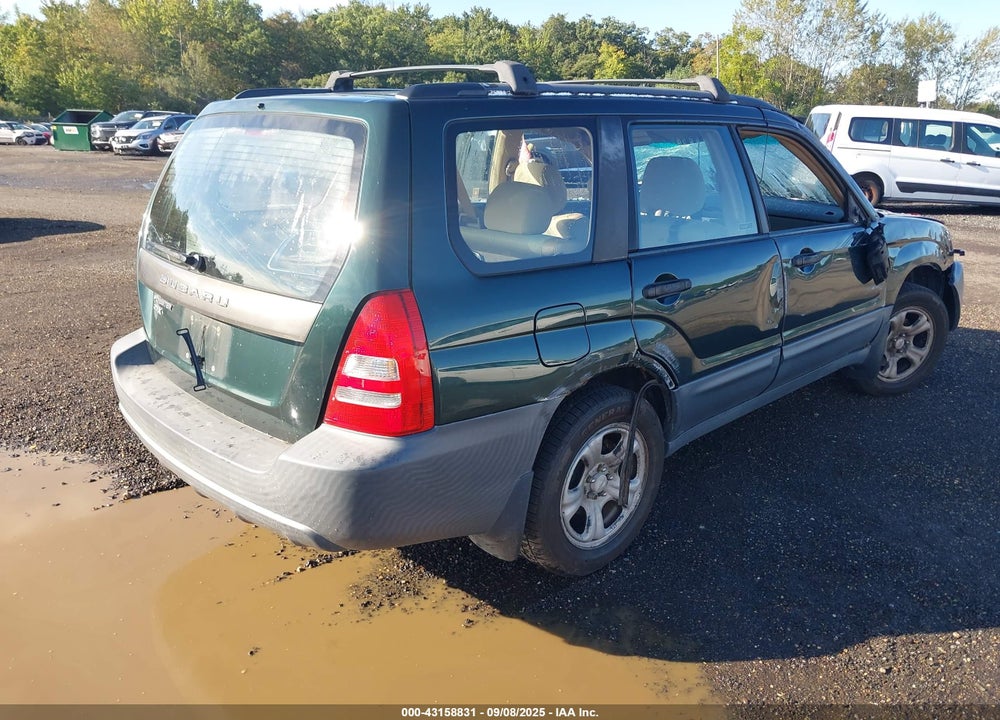 2005 SUBARU FORESTER 2.5X VIN: JF1SG63665H743025