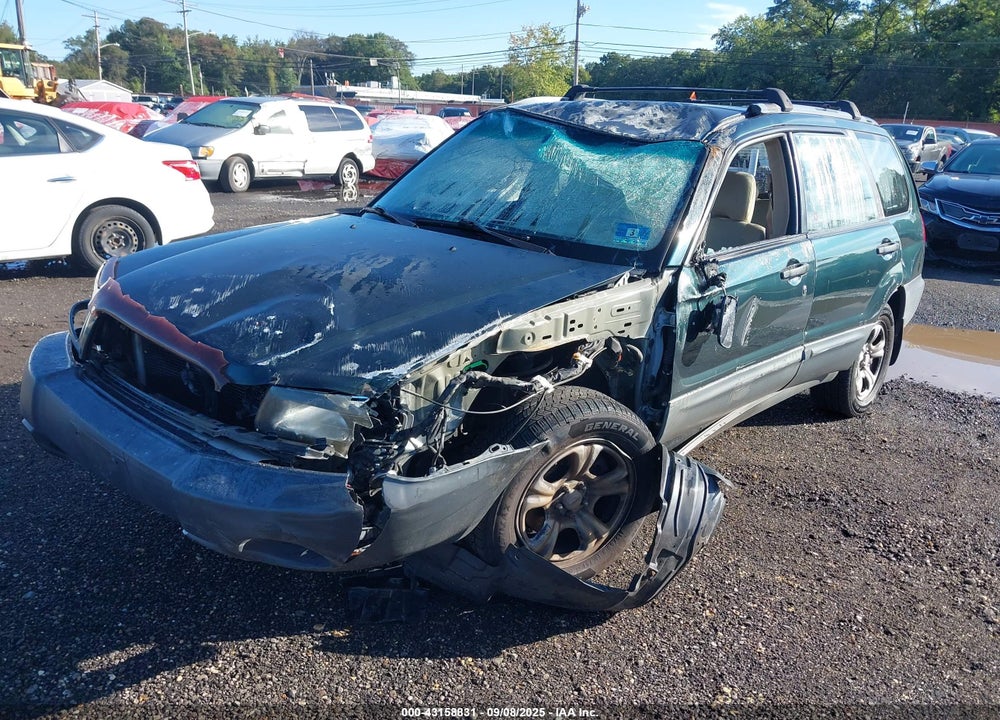 2005 SUBARU FORESTER 2.5X VIN: JF1SG63665H743025