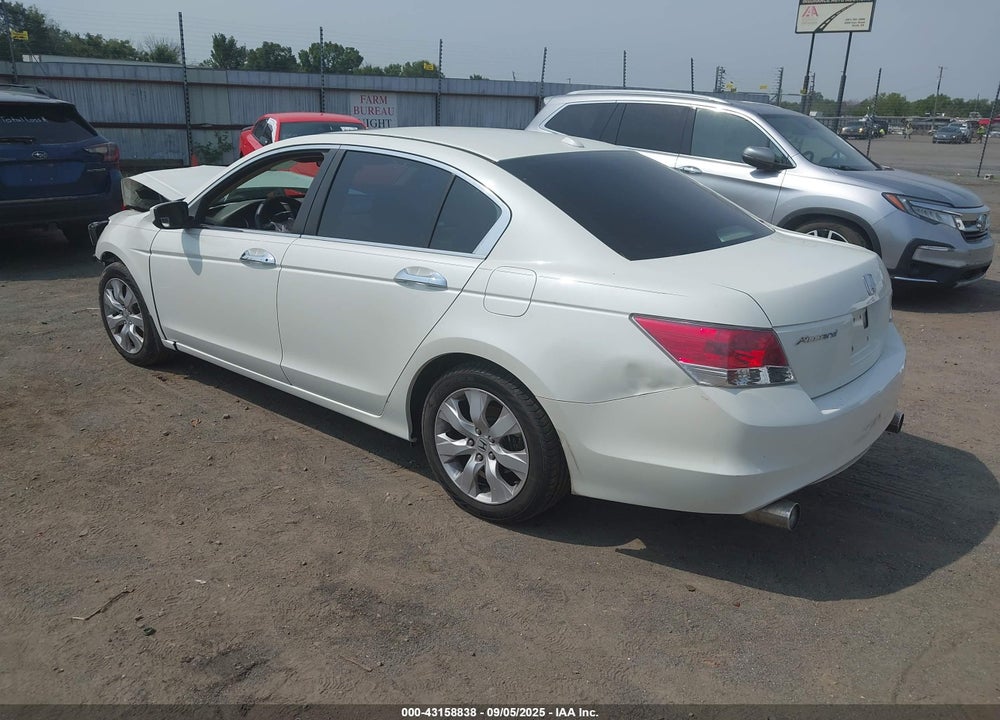 2008 HONDA ACCORD 3.5 EX-L VIN: 1HGCP36878A080654