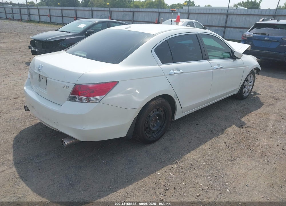 2008 HONDA ACCORD 3.5 EX-L VIN: 1HGCP36878A080654