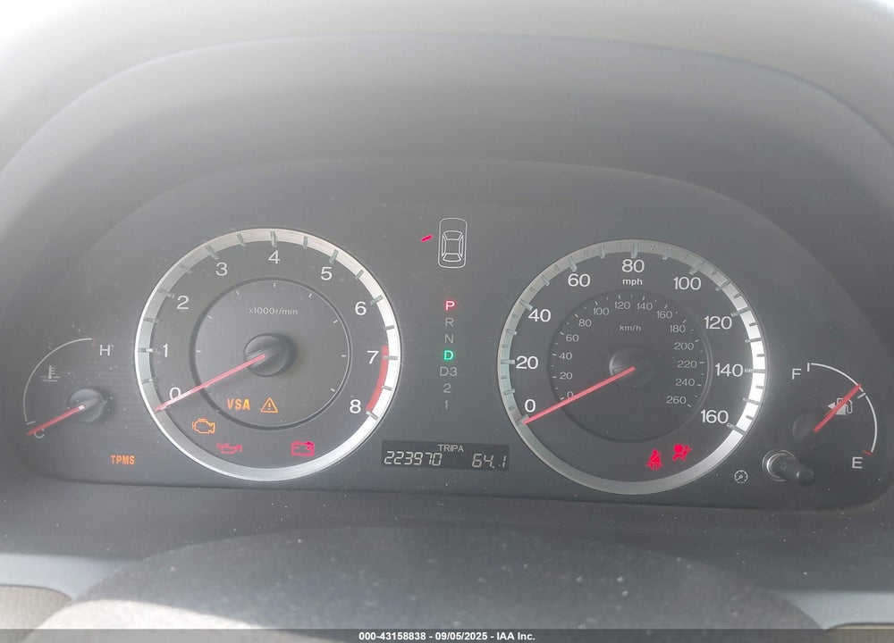 2008 HONDA ACCORD 3.5 EX-L VIN: 1HGCP36878A080654