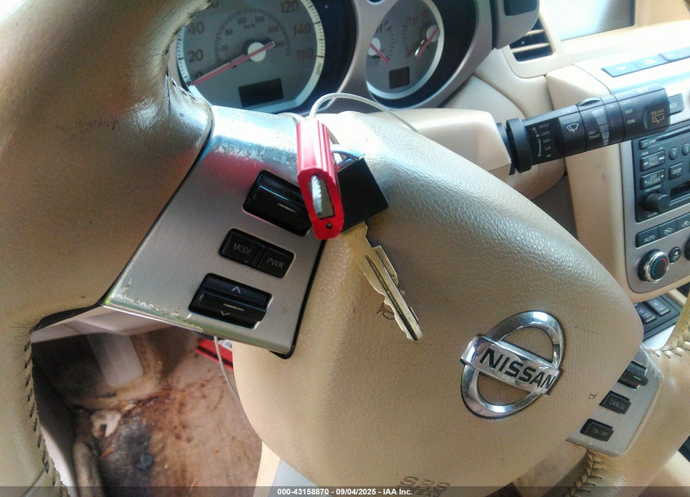 2006 NISSAN MURANO SL VIN: JN8AZ08W76W526686