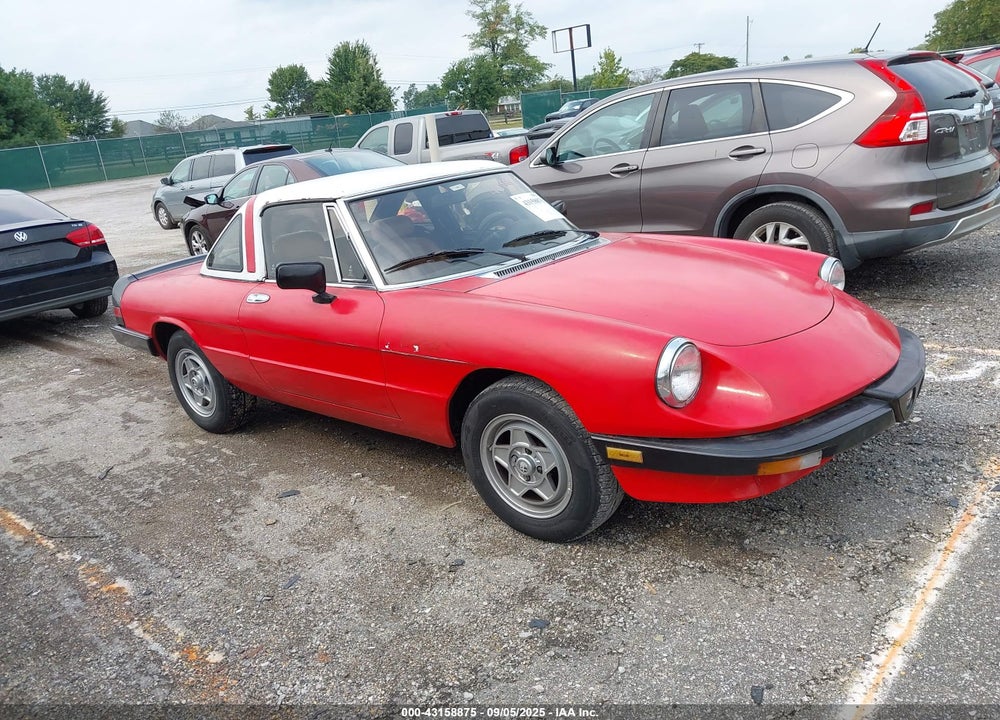 1986 ALFA ROMEO VELOCE 2000 SPIDER VIN: ZARBA5419G1037886