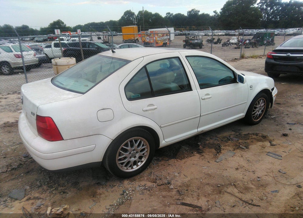 2001 VOLKSWAGEN JETTA WOLFSBURG VIN: 3VWPD69M61M181614