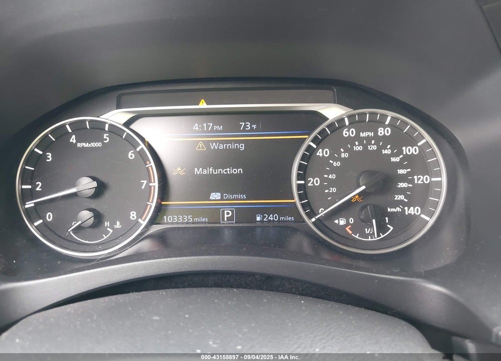 2021 NISSAN ALTIMA VIN: 1N4BL4DV0MN392537