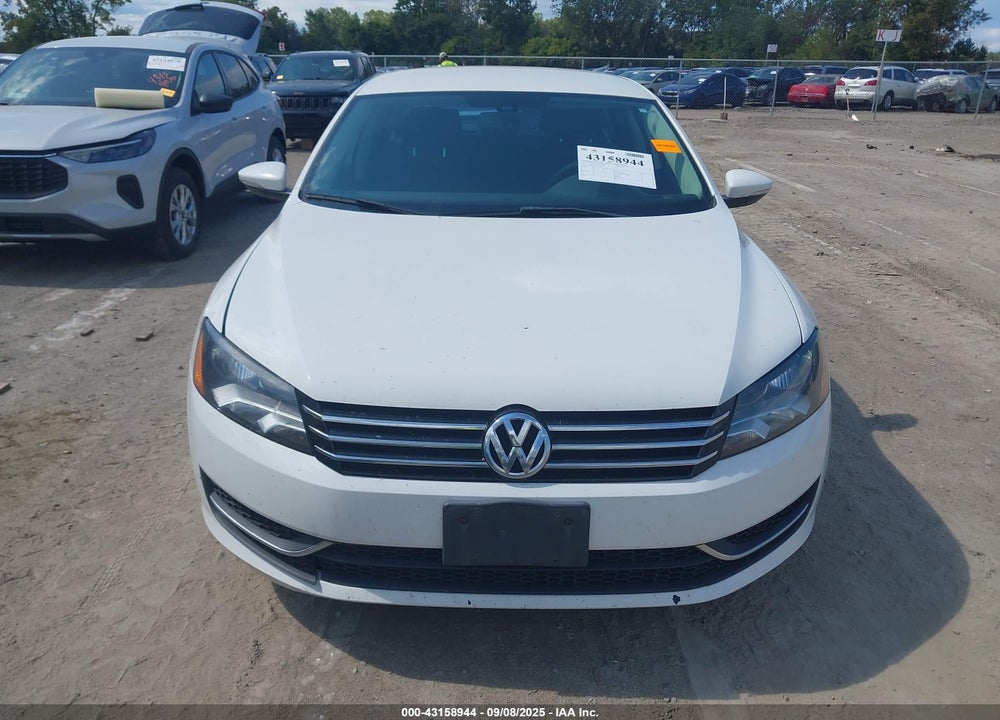 2012 VOLKSWAGEN PASSAT VIN: 1VWAP7A36CC095553