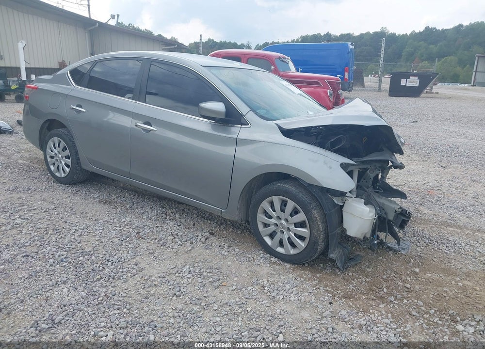 2014 NISSAN SENTRA SV VIN: 3N1AB7AP5EY253950