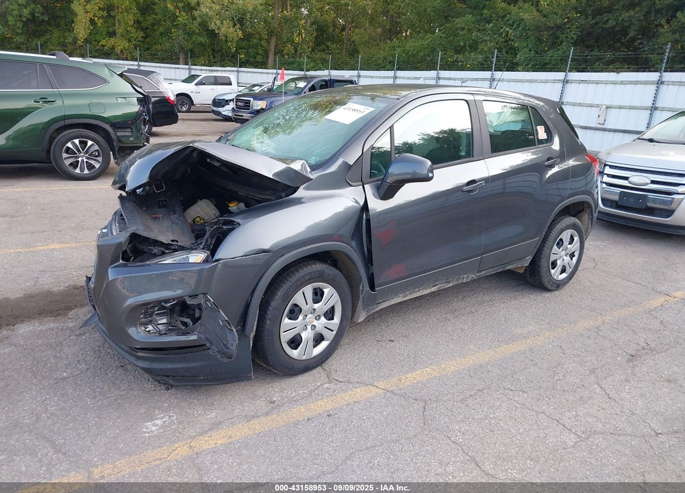 2016 CHEVROLET TRAX VIN: 3GNCJKSB7GL279715