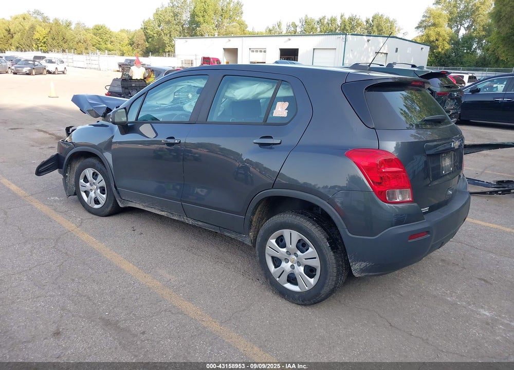 2016 CHEVROLET TRAX VIN: 3GNCJKSB7GL279715