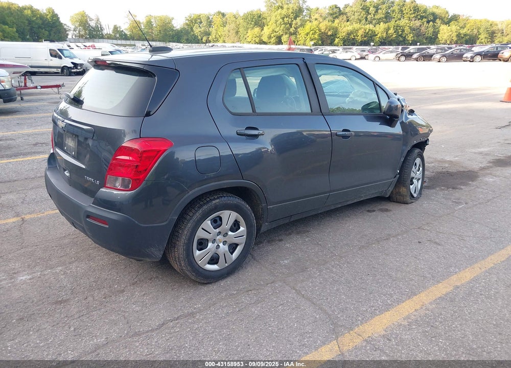 2016 CHEVROLET TRAX VIN: 3GNCJKSB7GL279715