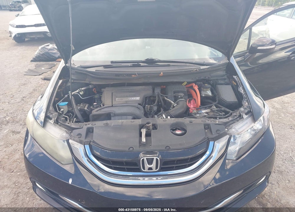 2013 HONDA CIVIC HYBRID VIN: 19XFB4F36DE000756