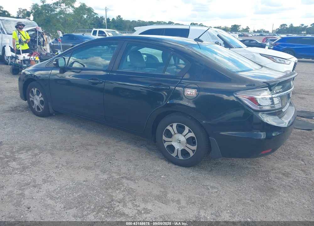 2013 HONDA CIVIC HYBRID VIN: 19XFB4F36DE000756