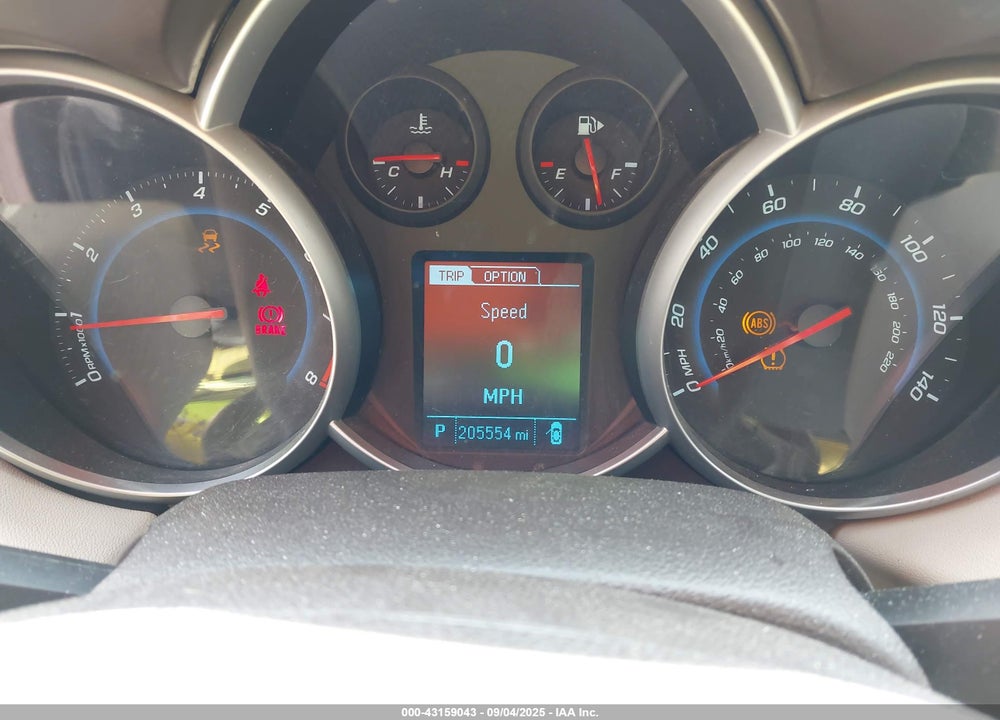 2013 CHEVROLET CRUZE VIN: 1G1PE5SB2D7124577