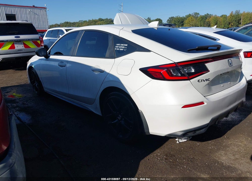2022 HONDA CIVIC SPORT VIN: 19XFL2H83NE005246