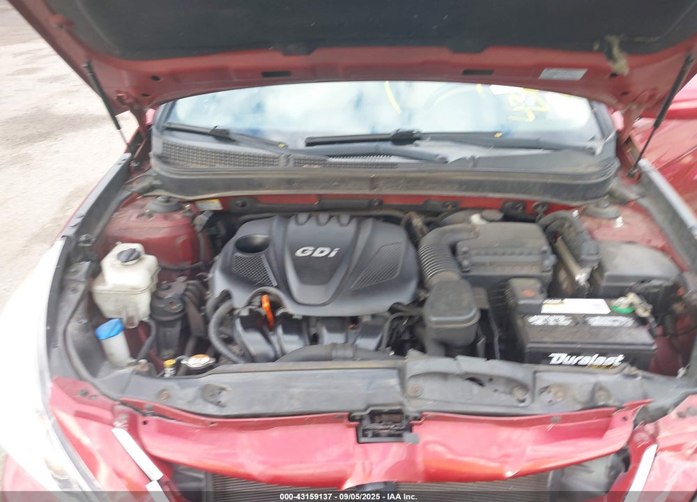 2013 HYUNDAI SONATA VIN: 5NPEB4AC7DH757129