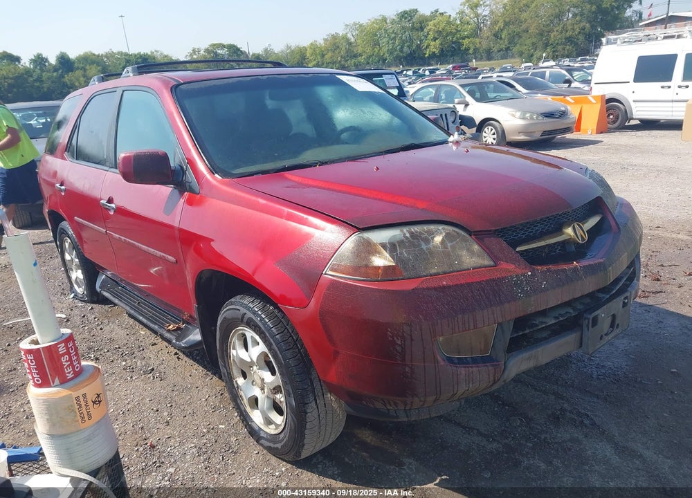 2002 ACURA MDX TOURING PKG VIN: 2HNYD18862H515567