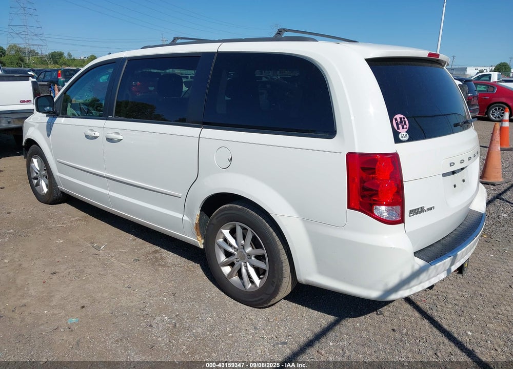 2013 DODGE GRAND CARAVAN SXT VIN: 2C4RDGCG6DR618528