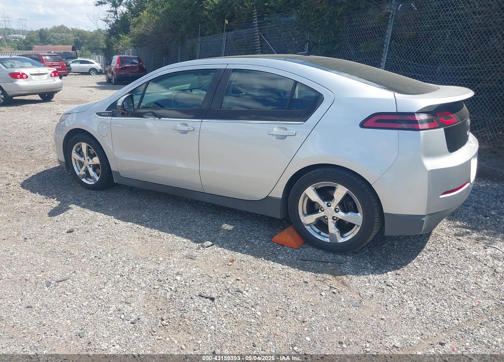 2011 CHEVROLET VOLT VIN: 1G1RD6E45BU103462