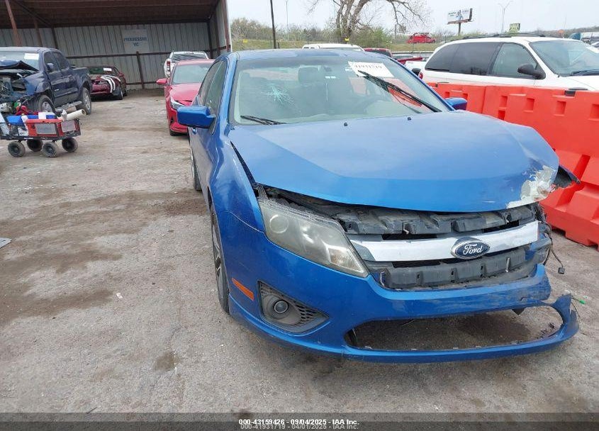 2011 FORD FUSION SE VIN: 3FAHP0HA1BR184286