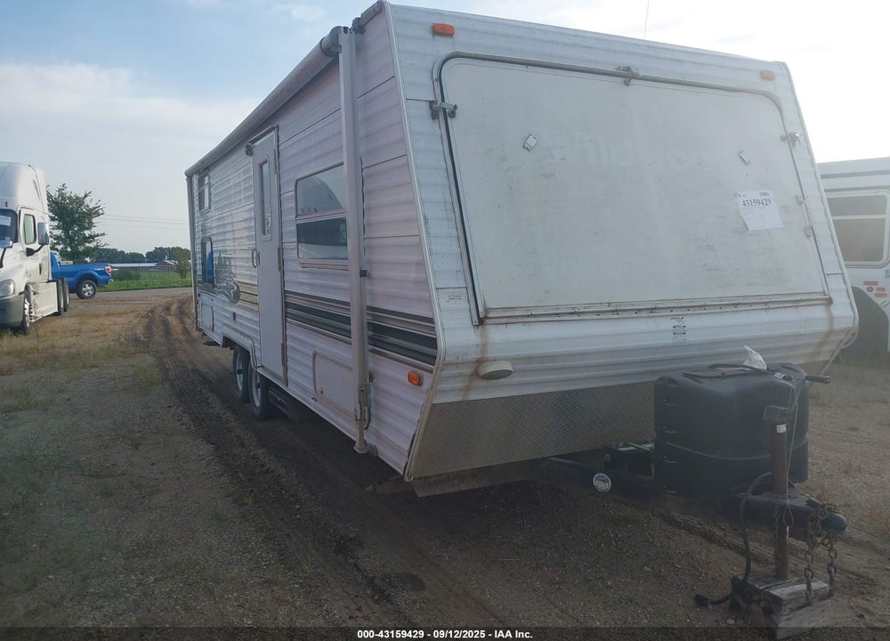 2004 WILDWOOD TRAVEL TRAILER VIN: 4X4TWDA234R332285