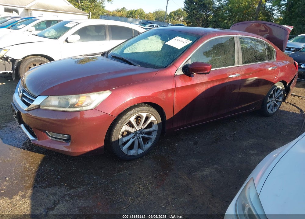 2013 HONDA ACCORD SPORT VIN: 1HGCR2F51DA277808