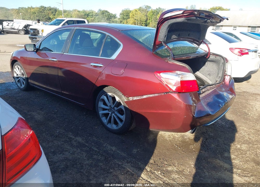 2013 HONDA ACCORD SPORT VIN: 1HGCR2F51DA277808