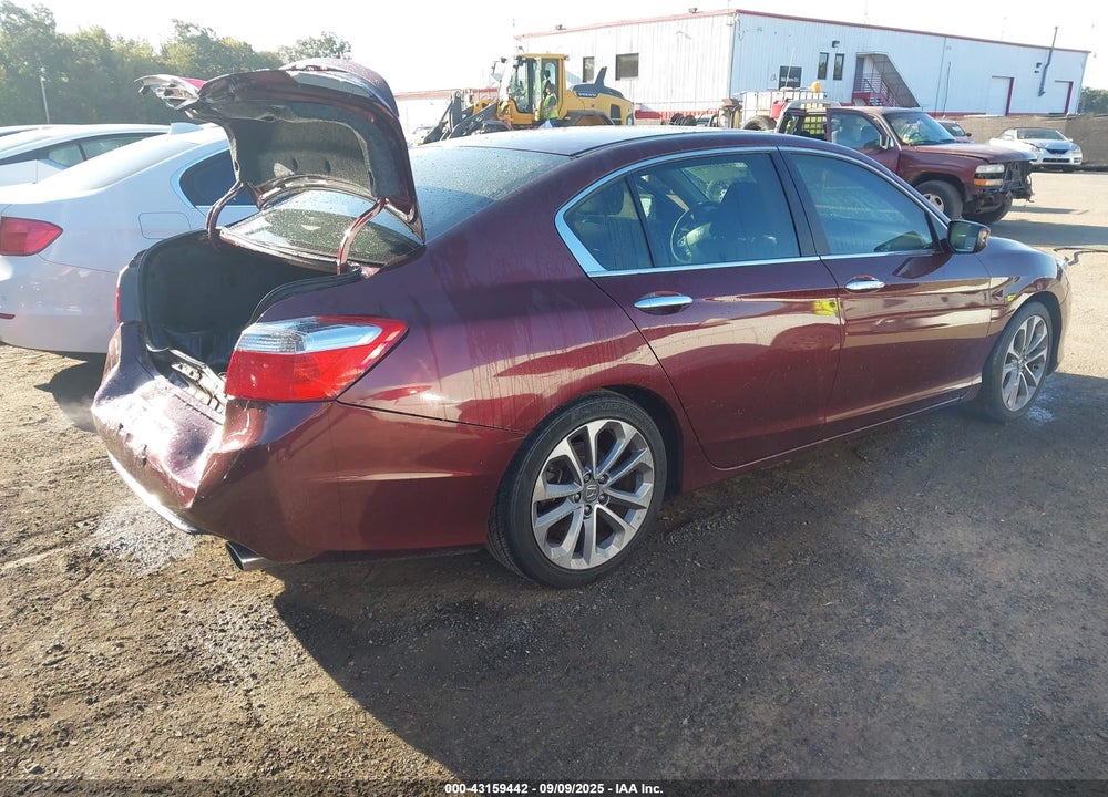 2013 HONDA ACCORD SPORT VIN: 1HGCR2F51DA277808