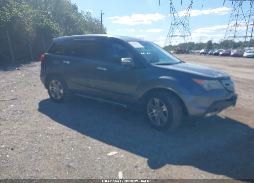 2007 ACURA MDX TECHNOLOGY PACKAGE VIN: 2HNYD28417H537101