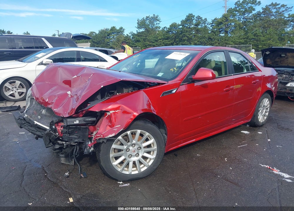 2012 CADILLAC CTS VIN: 1G6DG5E50C0108592