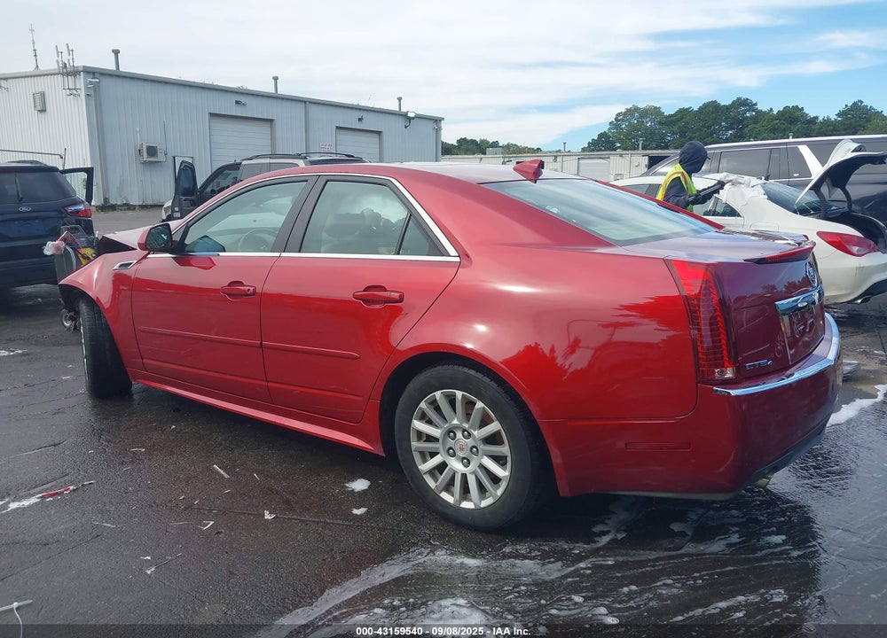2012 CADILLAC CTS VIN: 1G6DG5E50C0108592