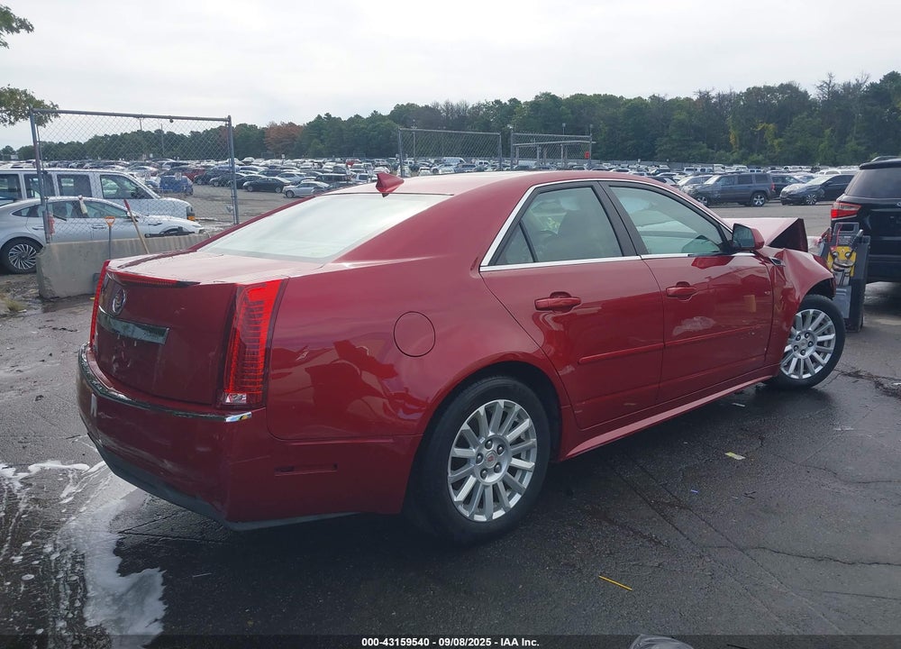 2012 CADILLAC CTS VIN: 1G6DG5E50C0108592