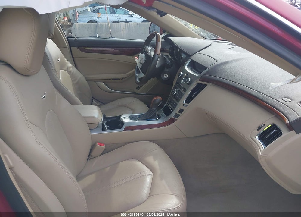 2012 CADILLAC CTS VIN: 1G6DG5E50C0108592