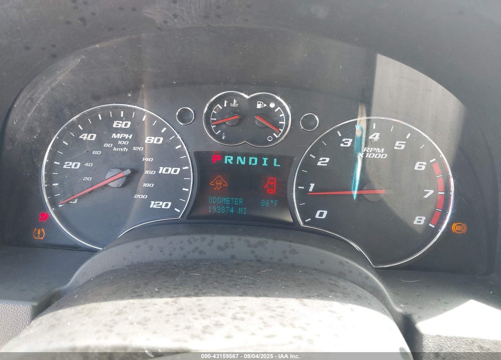 2007 CHEVROLET EQUINOX VIN: 2CNDL63FX76120896