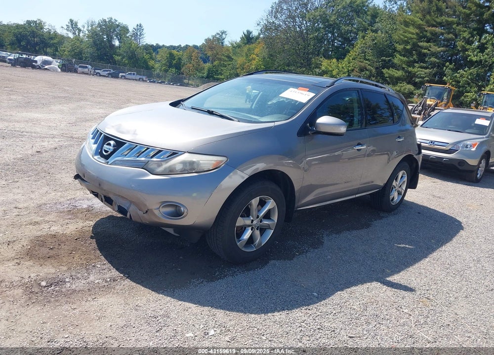 2010 NISSAN MURANO SL VIN: JN8AZ1MW0AW129597
