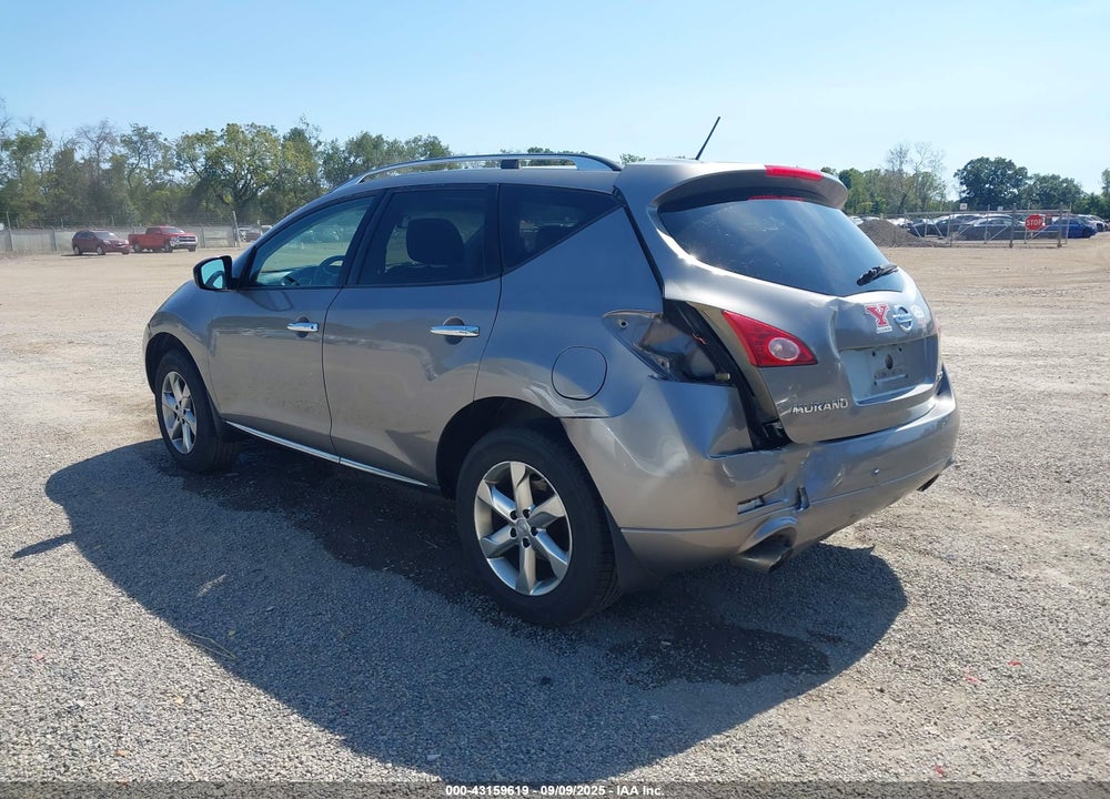 2010 NISSAN MURANO SL VIN: JN8AZ1MW0AW129597