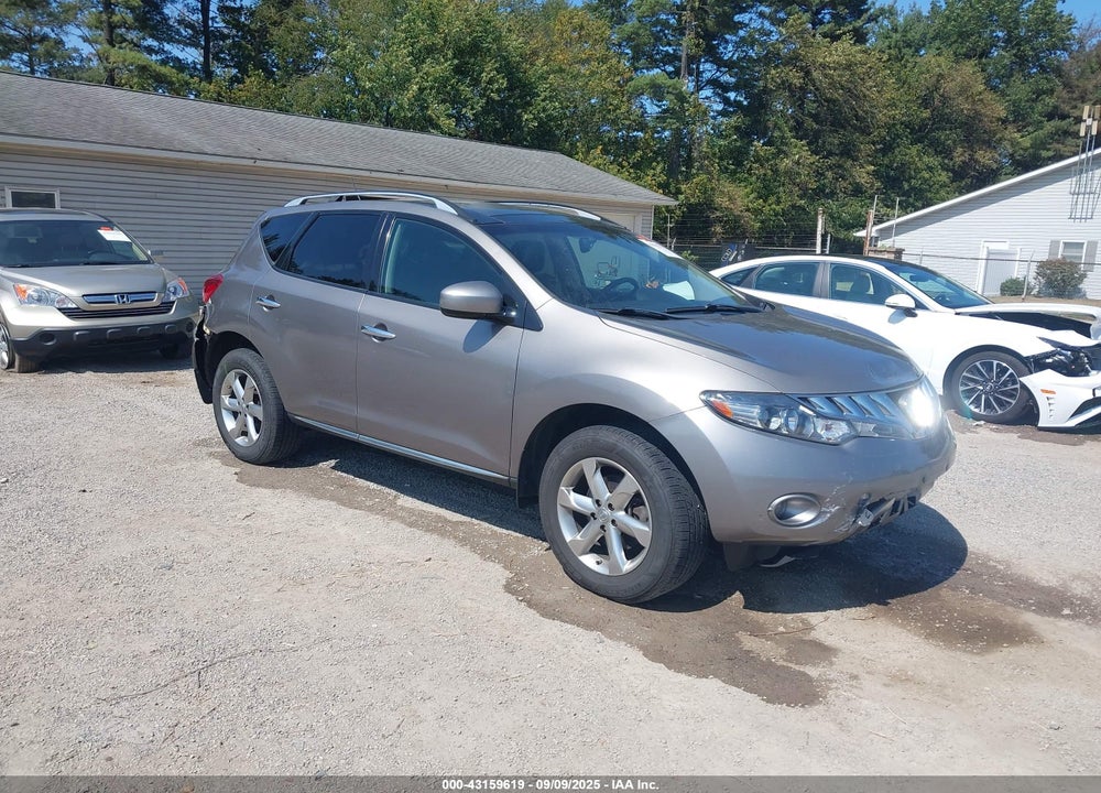 2010 NISSAN MURANO SL VIN: JN8AZ1MW0AW129597