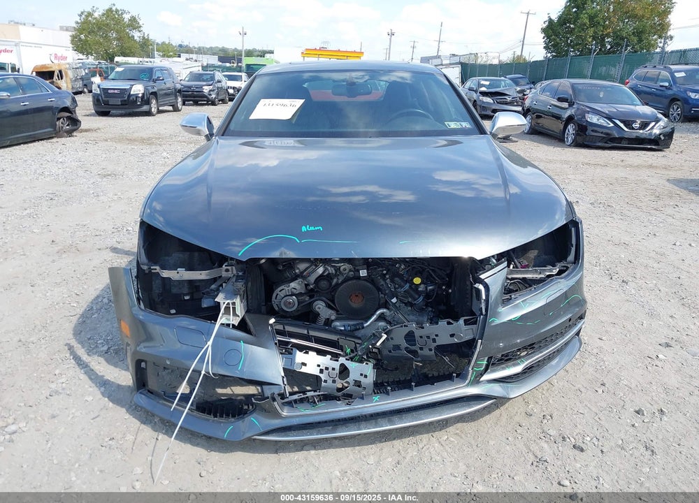 2013 AUDI S7 VIN: WAUW2AFC1DN074318